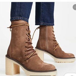 Free People Dylan lace up boots